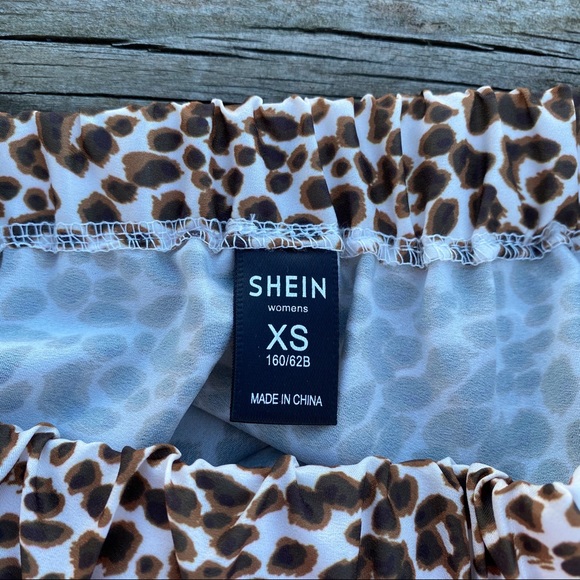 Cheetah Ruffle Skirt - Picture 2 of 3